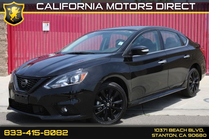 Sold 2018 Nissan Sentra Sr Midnight Edition In Stanton