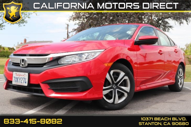 Used 2017 Honda Civic Sedan Lx In Stanton