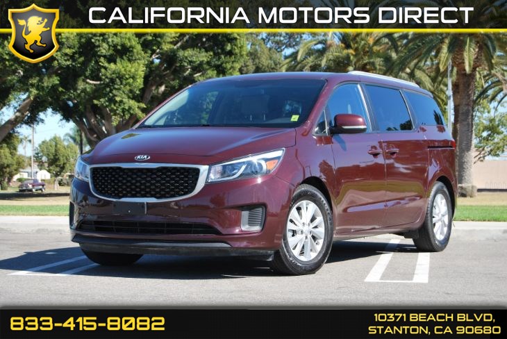 Sold 2016 Kia Sedona Lx Convenience Package In Stanton