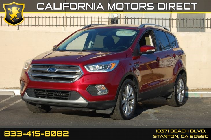 Used 2017 Ford Escape Titanium Back Up Camera Push Start In Stanton