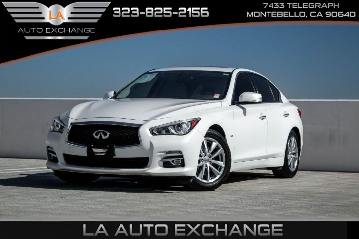 Sold 2016 Infiniti Q50 3 0t Premium Cargo Package Bluetooth Connection In Montebello