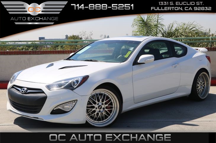 sold 2013 hyundai genesis coupe 3 8 track in fullerton