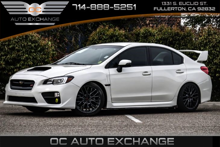 Sold 2017 Subaru Wrx Sti Popular Pkg Rearview Camera In Fullerton