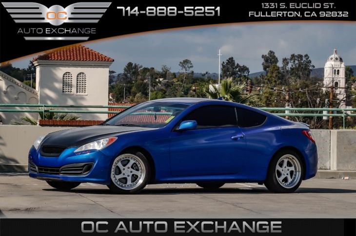 Sold 2011 Hyundai Genesis Coupe Leather Wrapped Steering Wheel Rearlip Spoiler In Fullerton