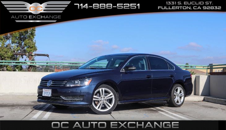 Used 2014 Volkswagen Passat 2 0l Tdi Se W Sunroof Monster Mats