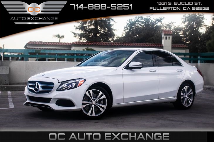 Sold 16 Mercedes Benz C Class 4dr Sdn C 300 4matic Panorama Sunroof Blind Spot Assist In Fullerton