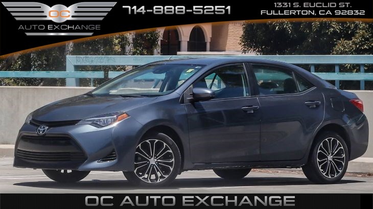 Sold 2017 Toyota Corolla Le Back Up Cam Bluetooth Connectivity In Fullerton