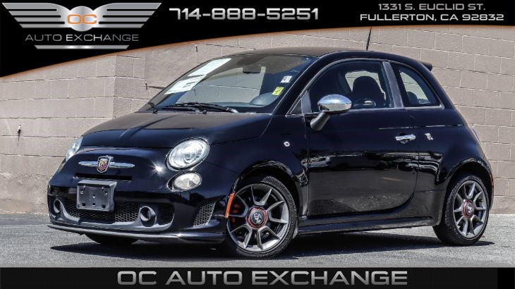 Used 2013 Fiat 500 Abarth Sport Mode Steering Wheel Controls In Fullerton