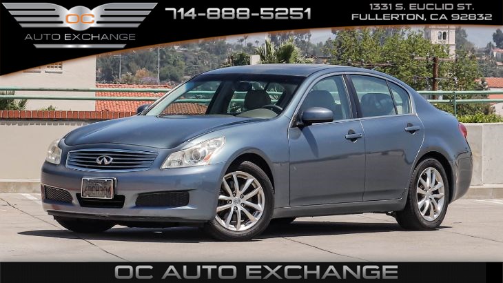 Sold 2008 Infiniti G35 Sedan 4dr Journey Rwd Heated Seats Keyless Start Sunroof In Fullerton