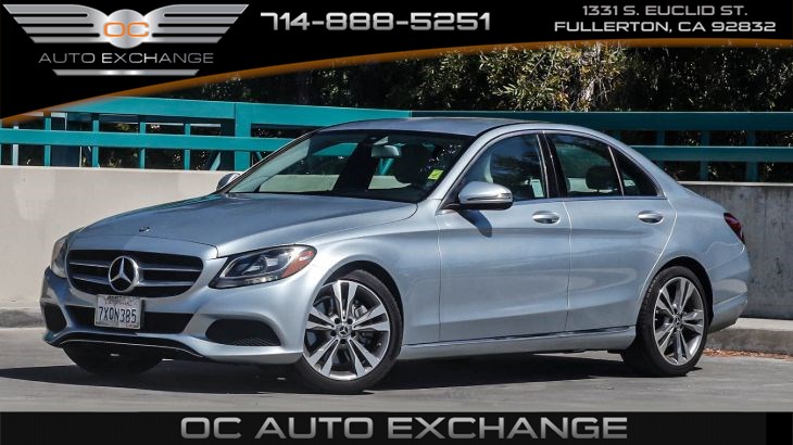 Sold 17 Mercedes Benz C Cass C 300 Sdn Blind Spot Assist Back Up Cam Heated Seats In Fullerton