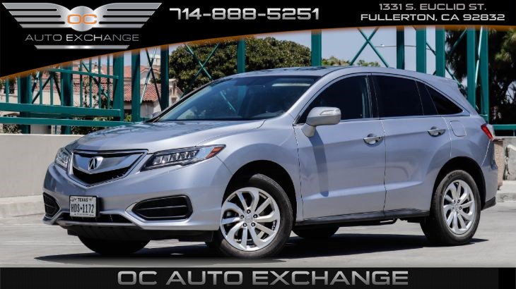 Sold 2016 Acura Rdx Fwd 4dr Heated Seats Push Button Start Back Up Cam In Fullerton