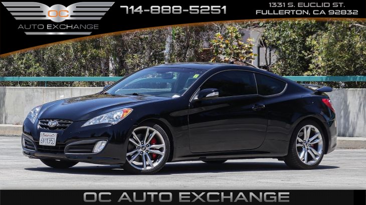 Sold 2010 Hyundai Genesis Coupe 2dr Track W Nav Rear Spoiler Push Button Start In Fullerton