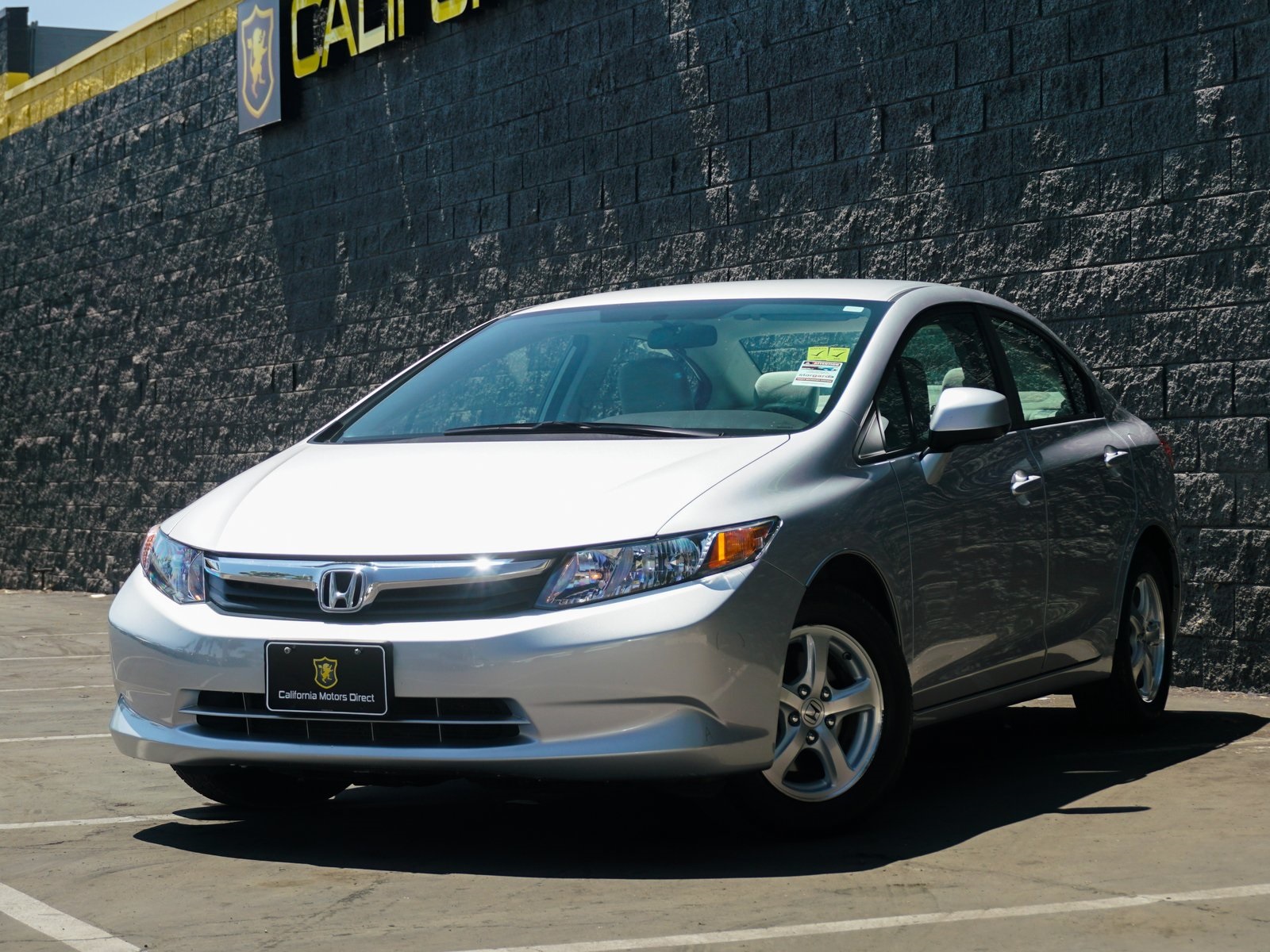 2012 Honda Civic Sdn Natural Gas