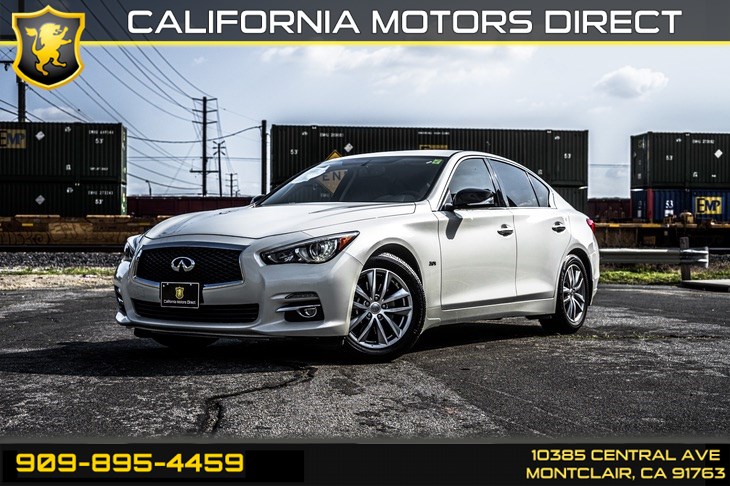 Sold 2016 Infiniti Q50 3 0t Premium Back Up Camera Turbocharged In Montclair