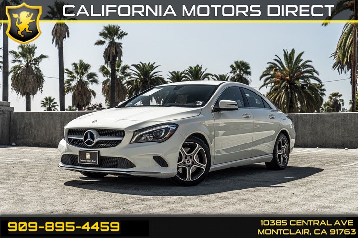 Sold 18 Mercedes Benz Cla 250 Coupe Blind Spot Assist Turbocharged In Montclair