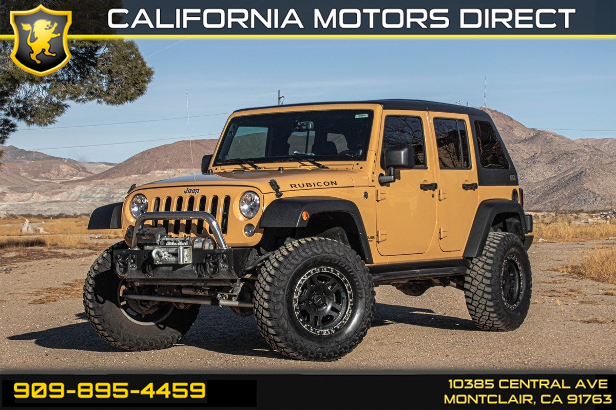 2014 Jeep Wrangler Unlimited Rubicon (MAX TOW PACKAGE & TARGA TOP)