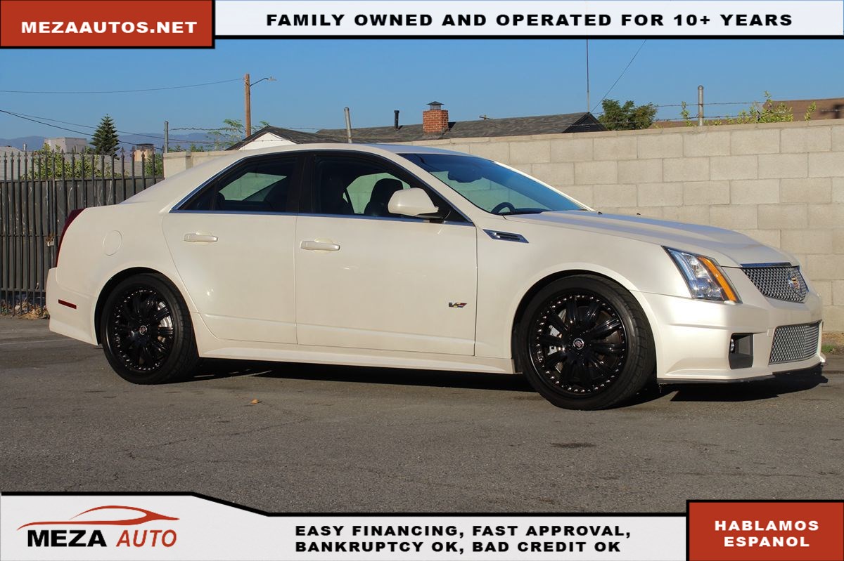 2010 Cadillac CTS-V 1 OWNER RECARO SEATS