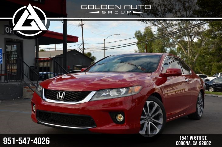 Sold 2014 Honda Accord Coupe Ex L In Corona