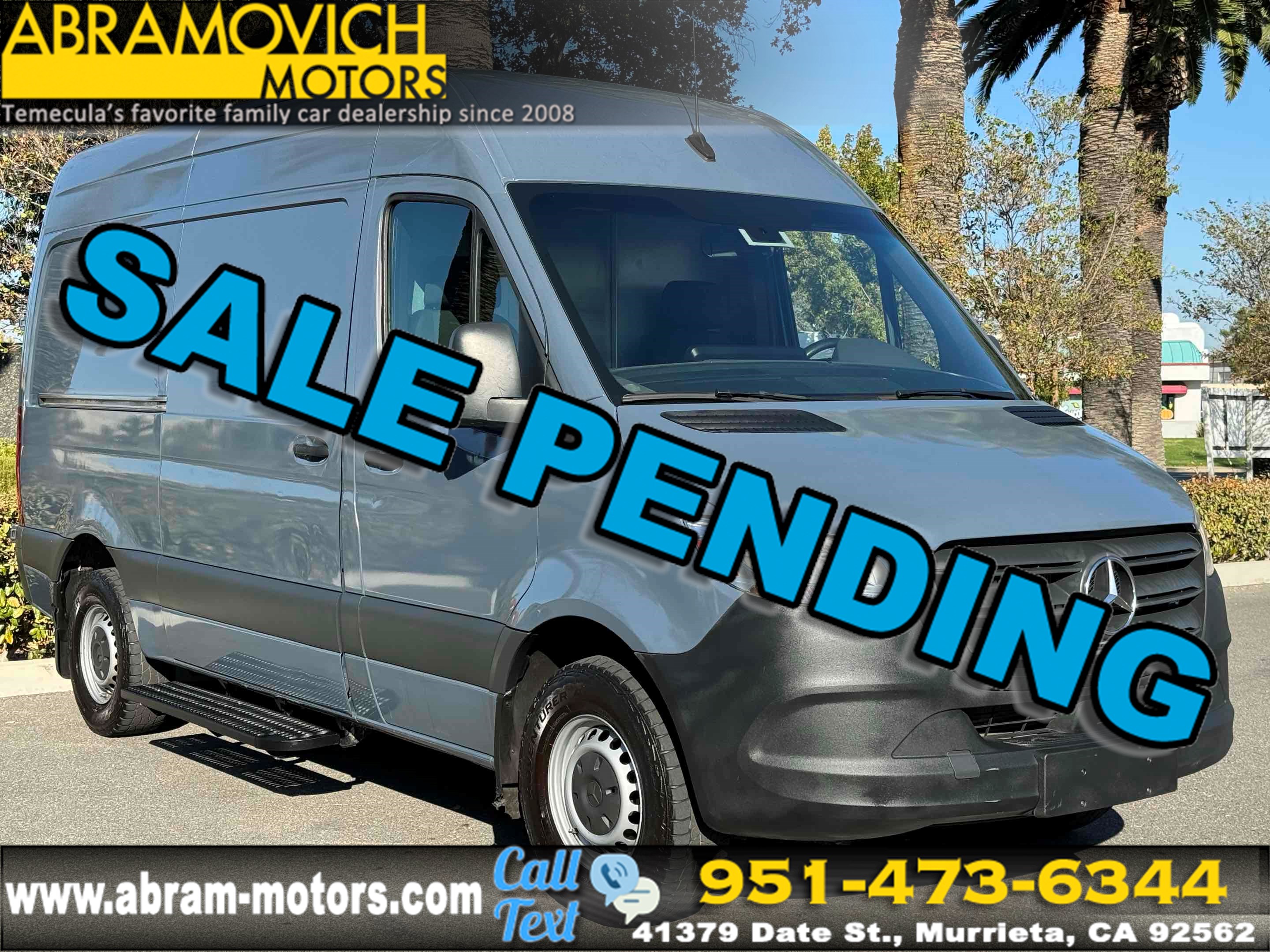 2019 Mercedes-Benz M2 - SPRINTER - 2500 High Roof V6 144" RWD