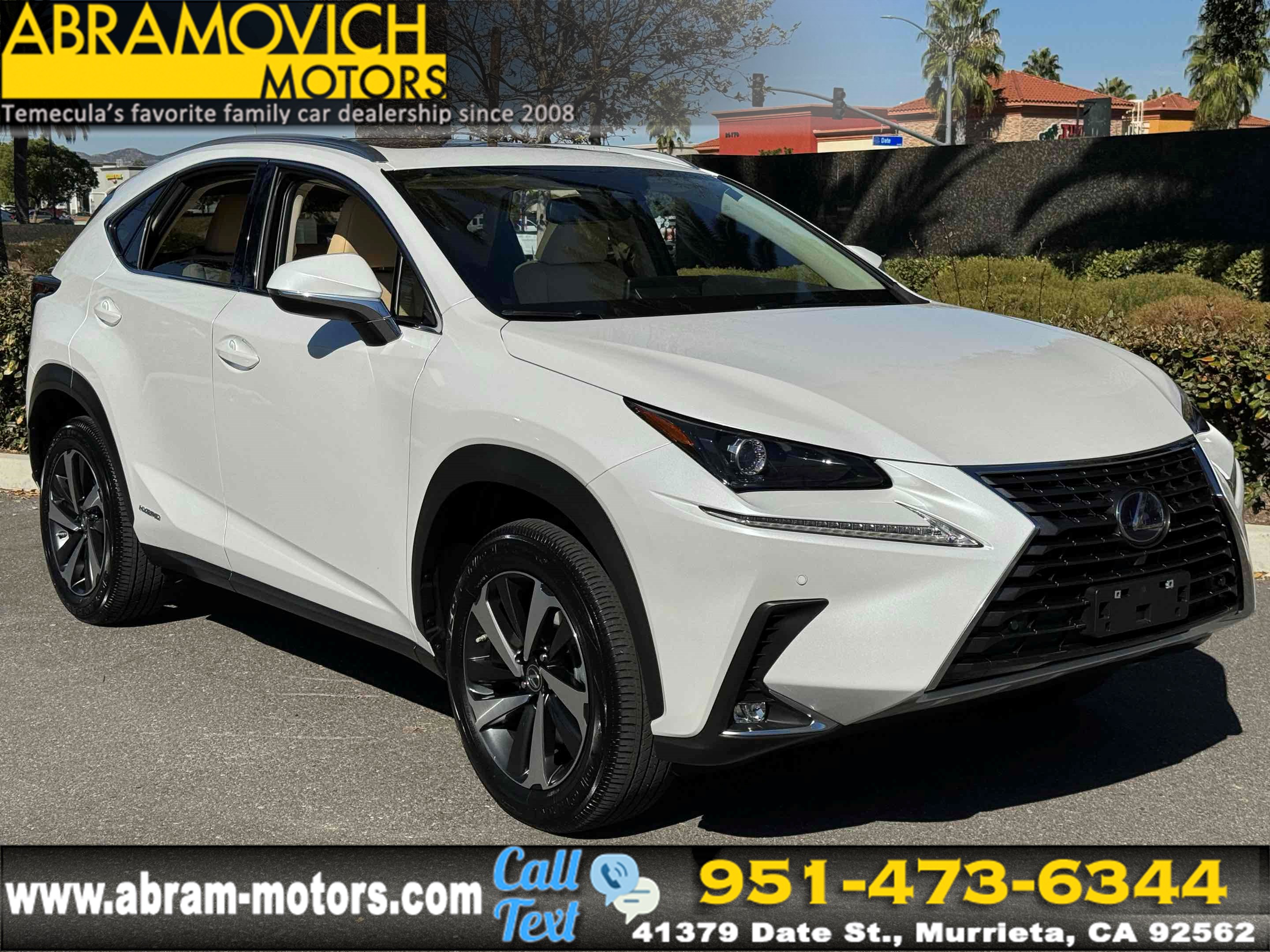 2021 Lexus NX 300h AWD - PREMIUM PAINT - PREMIUM PKG