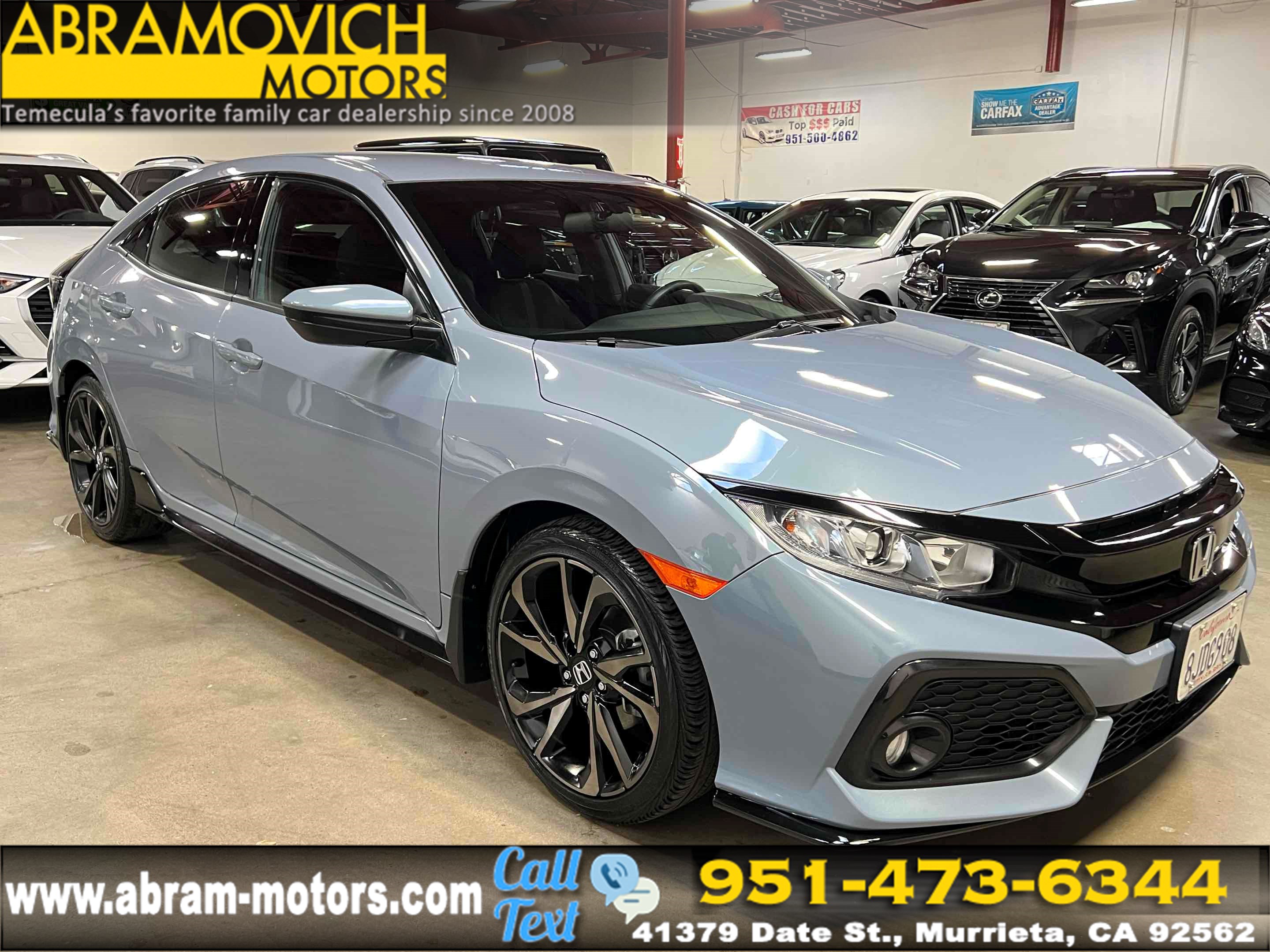 2018 Honda Civic Hatchback Sport - KEYLESS ENTRY - PRICED TO SELL