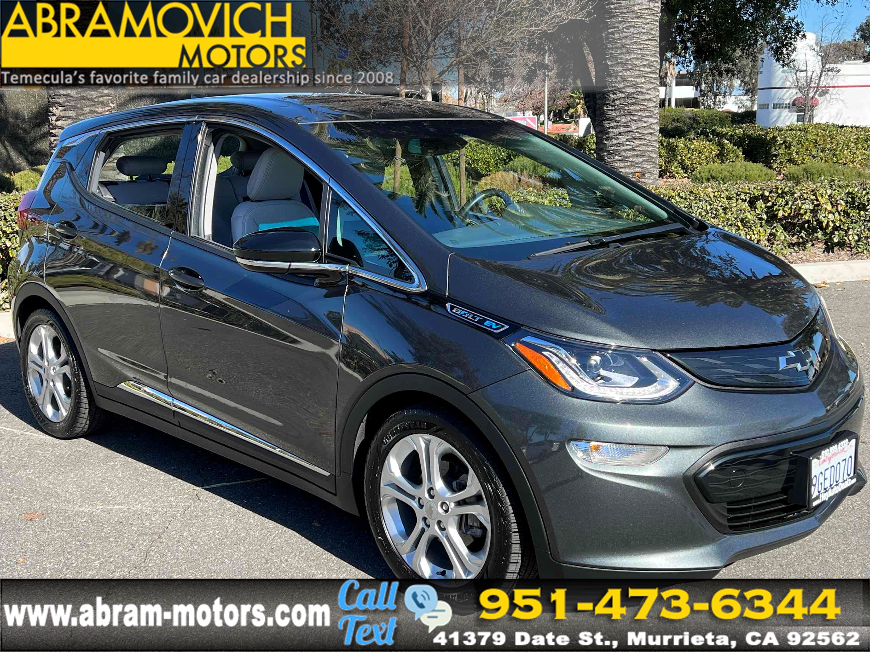 2019 Chevrolet Bolt EV LT - COMFORT AND CONVENIENCE PACKAGE