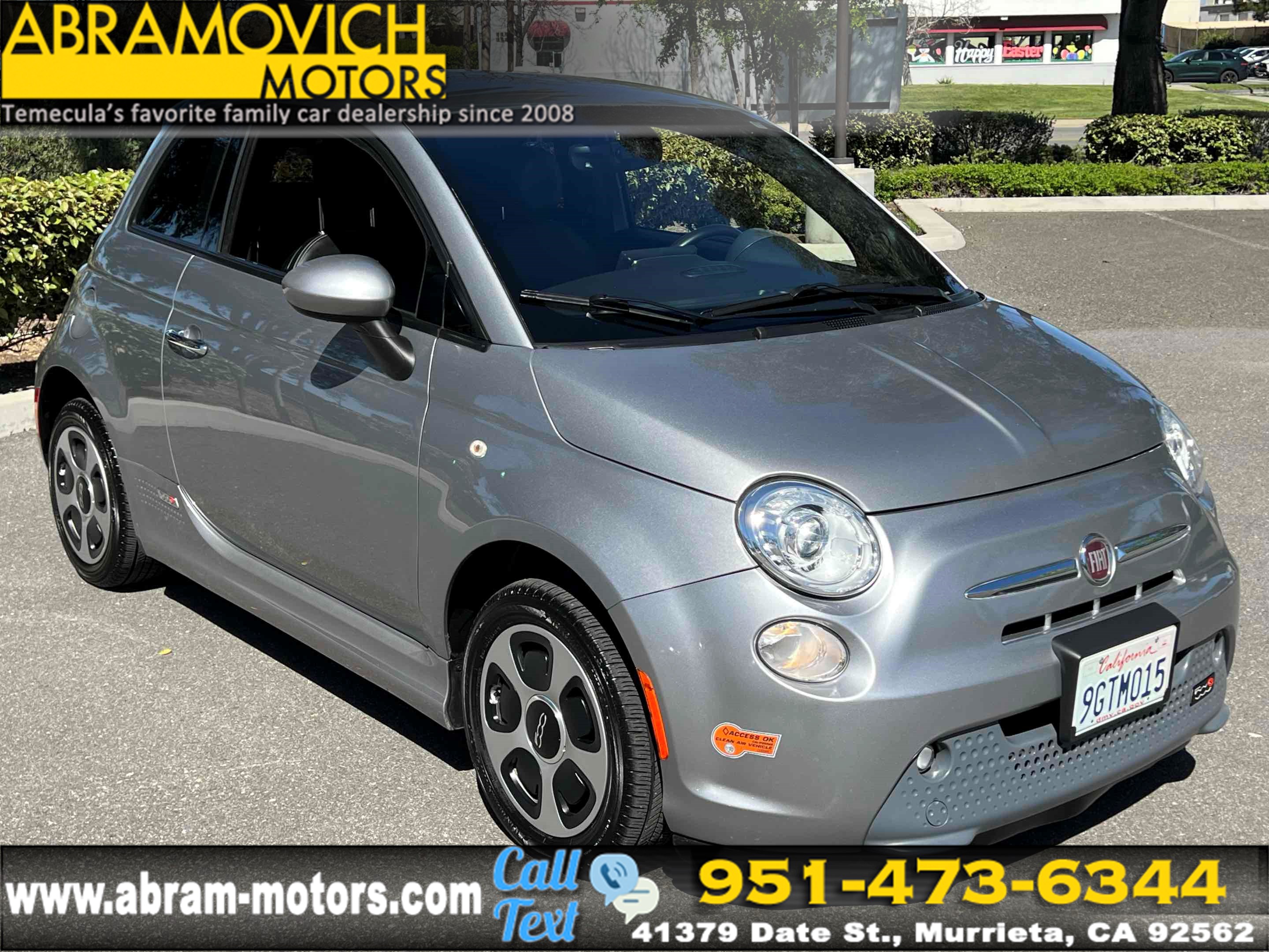 2016 FIAT 500e - NAVIGATION - REAR PARKING AID