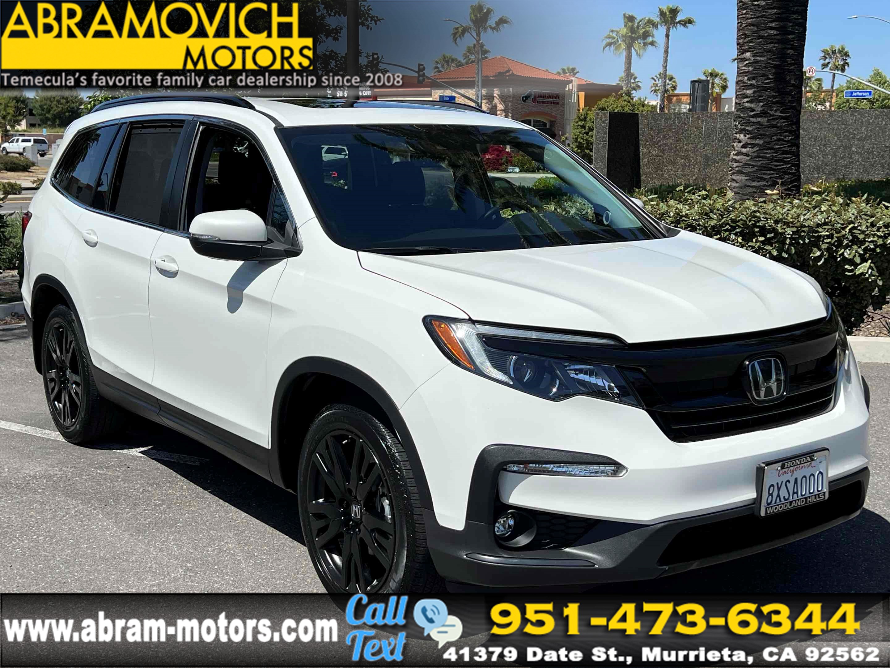 2021 Honda Pilot Special Edition - KEYLESS START - SATELLITE RADIO