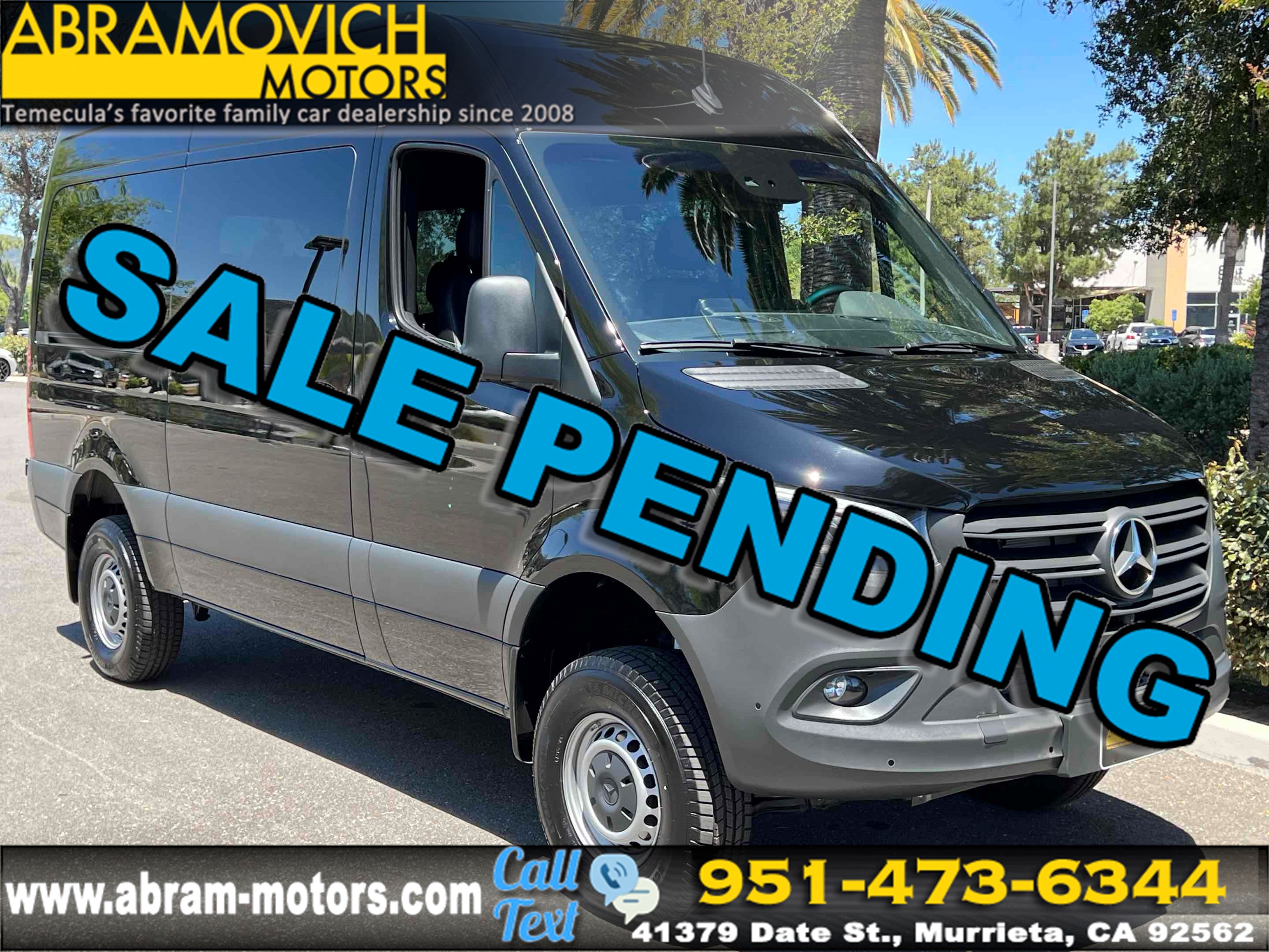 2024 Mercedes-Benz SPRINTER 2500 - 144" diesel --ALL WHEEL DRIVE