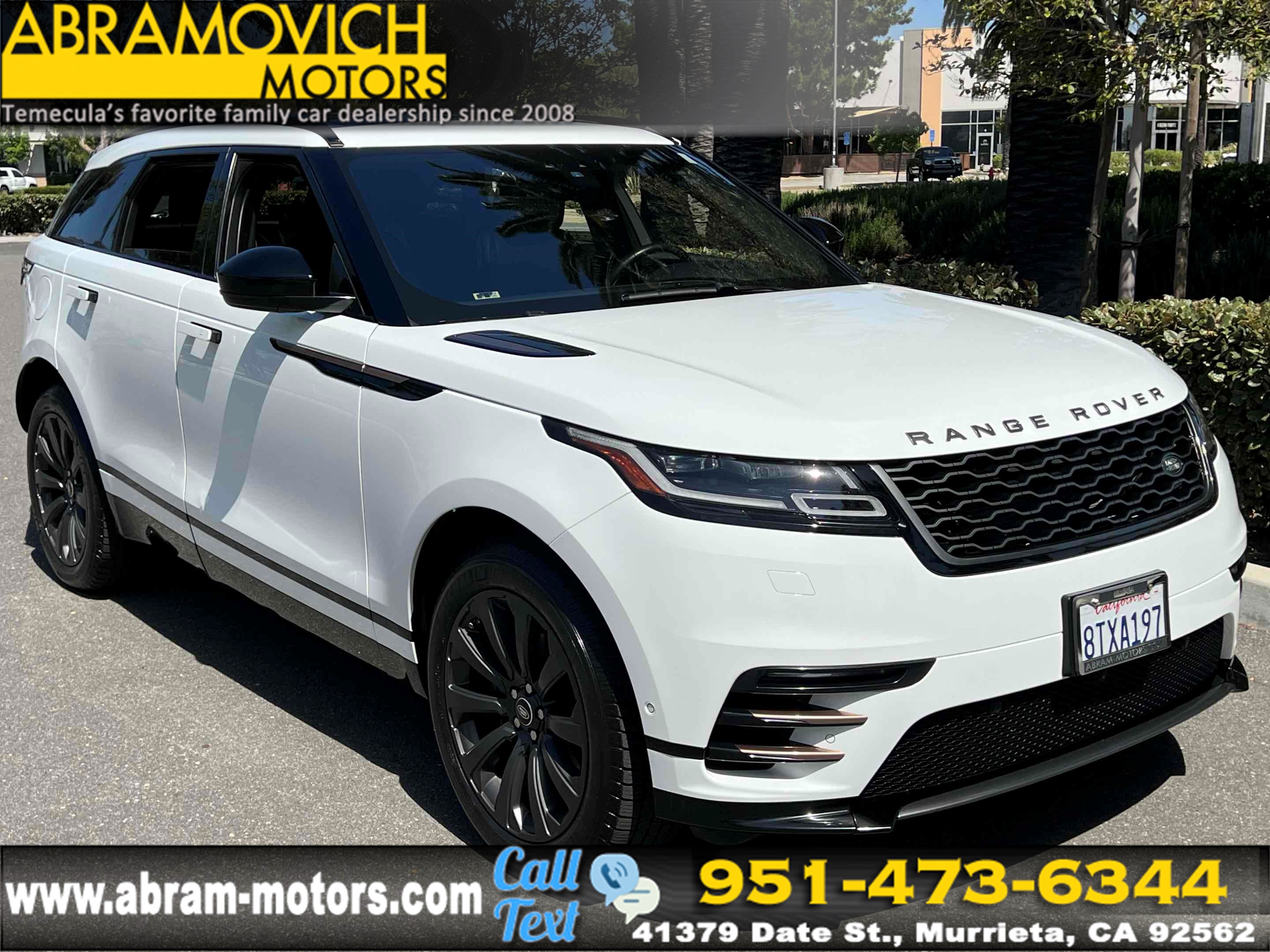 2018 Land Rover Range Rover Velar R-Dynamic SE - SIRIUSXM SATELLITE RADIO & HD RADIO