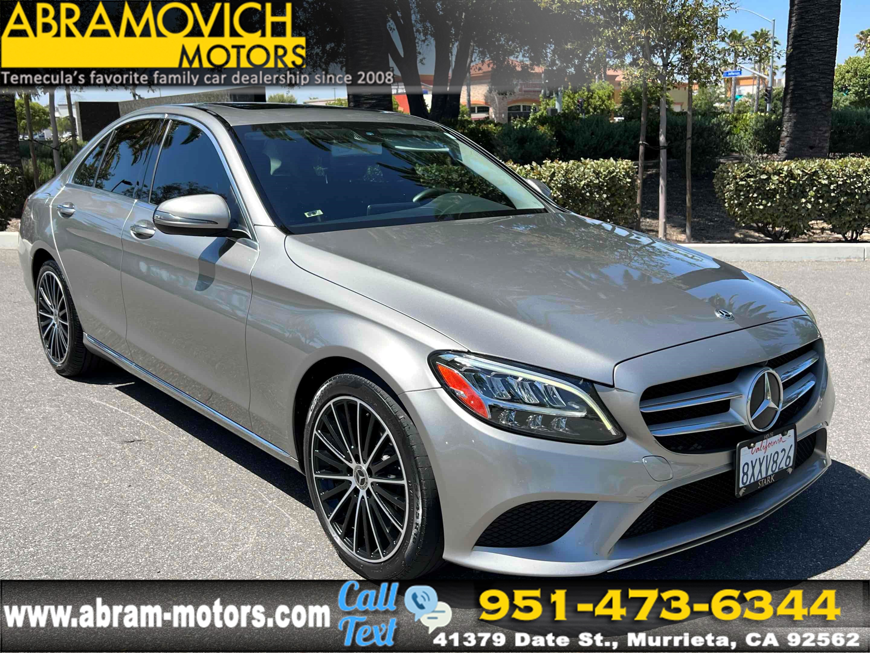 2019 Mercedes-Benz C 300 Sedan - PREMIUM PACKAGE - KEYLESS GO