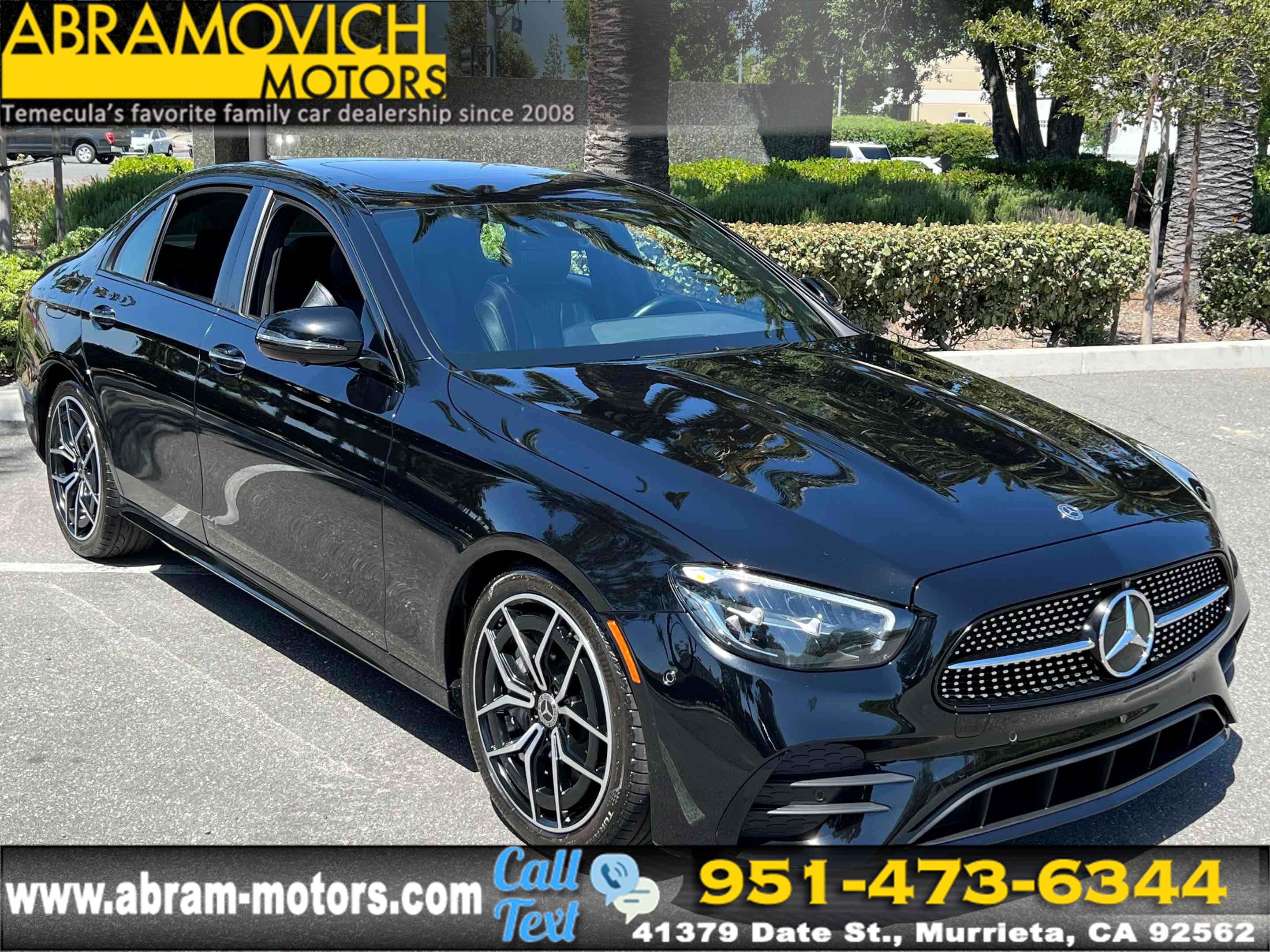 2021 Mercedes-Benz E 350 RWD Sedan - PREMIUM PKG - AMG LINE EXTERIOR