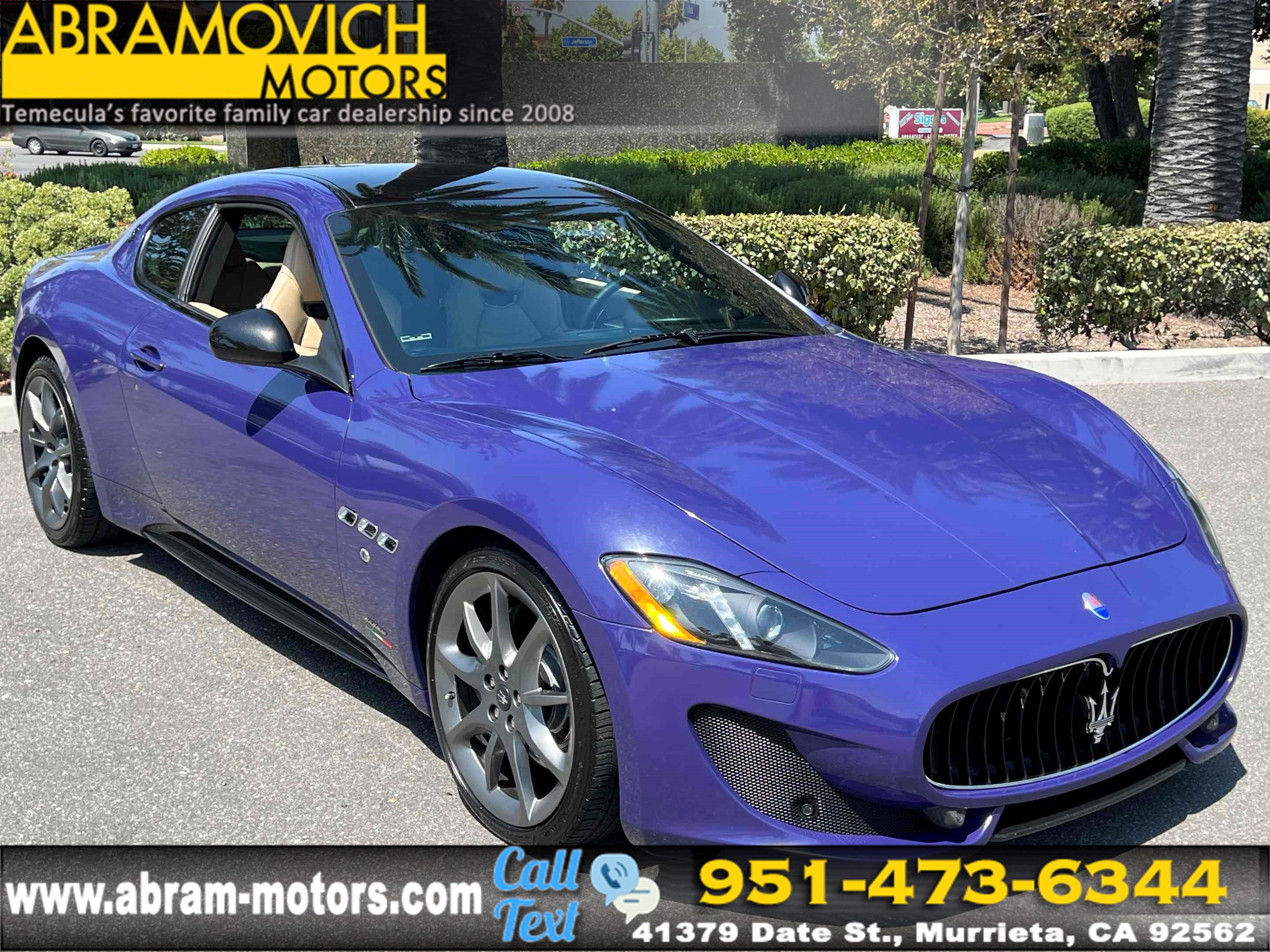 2016 Maserati GranTurismo Sport - NAVIGATION - REAR PARKING AID