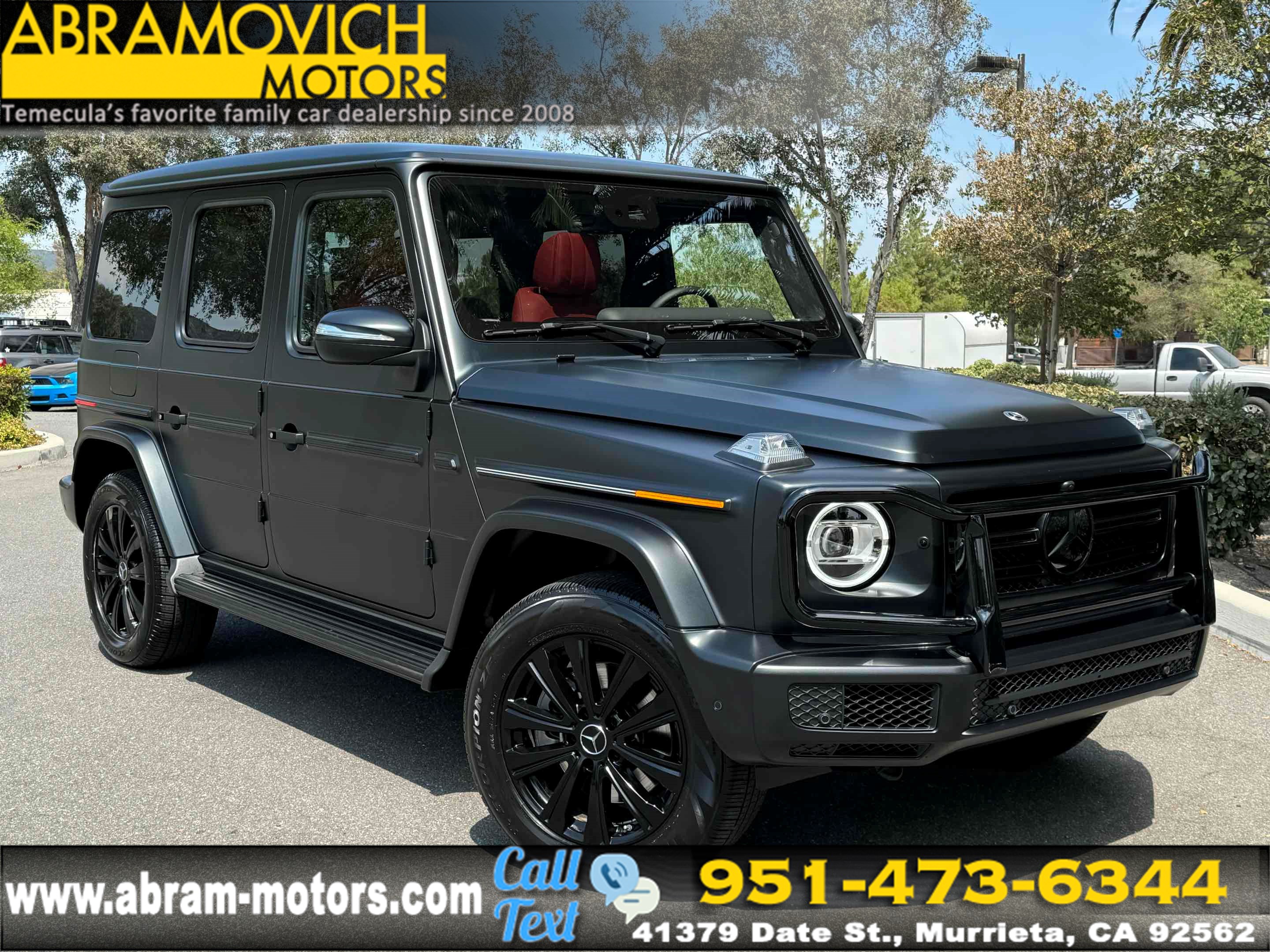 2021 Mercedes-Benz G 550 4MATIC SUV - EXCLUSIVE INTERIOR PACKAGE PLUS