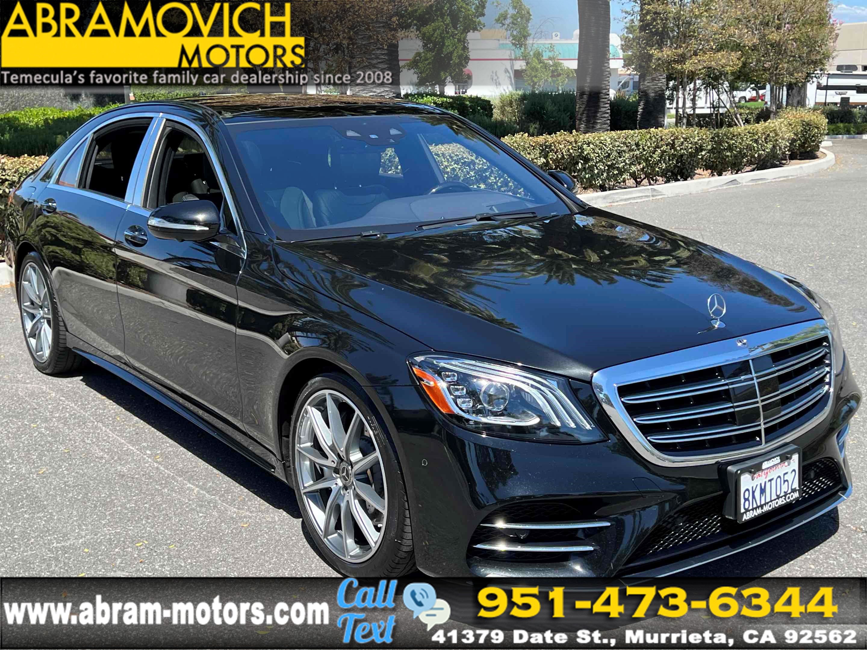 2019 Mercedes-Benz S 450 Sedan - DRIVER ASSISTANCE PKG - AMG LINE EXTERIOR