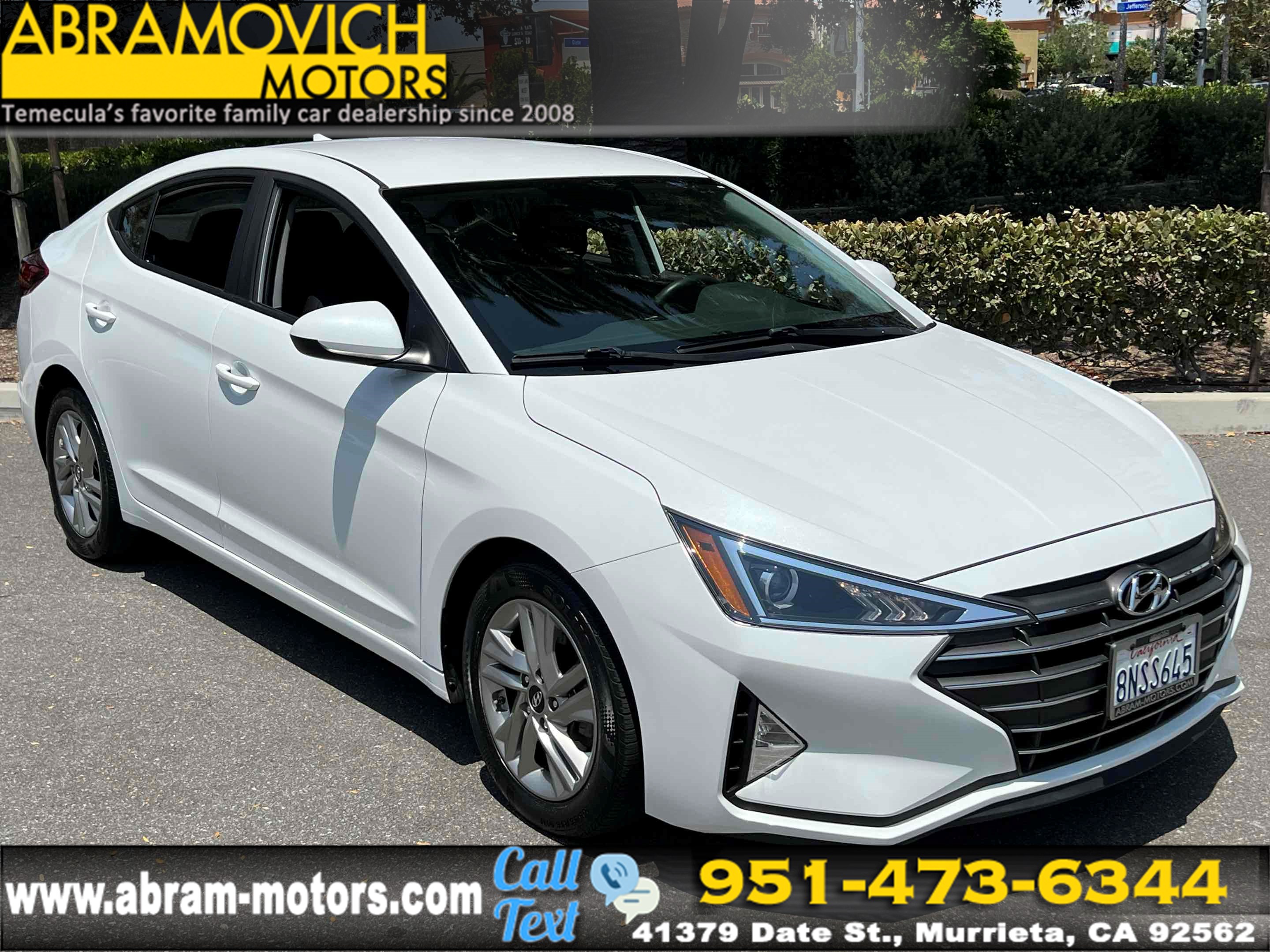 2020 Hyundai Elantra SEL - KEYLESS ENTRY - CARGO PACKAGE