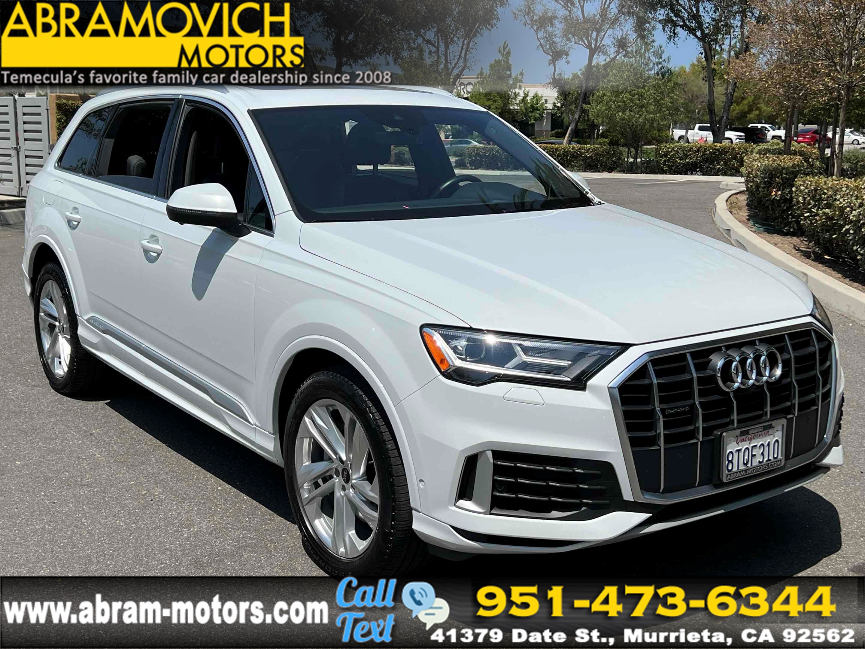 2021 Audi Q7 Premium - NAVI - REAR PARKING AID - 3RD ROW SEAT