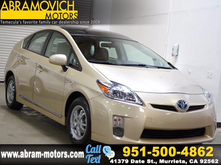 Sold 2010 Toyota Prius Iii 1 Owner Solar Roof Navigation In Murrieta