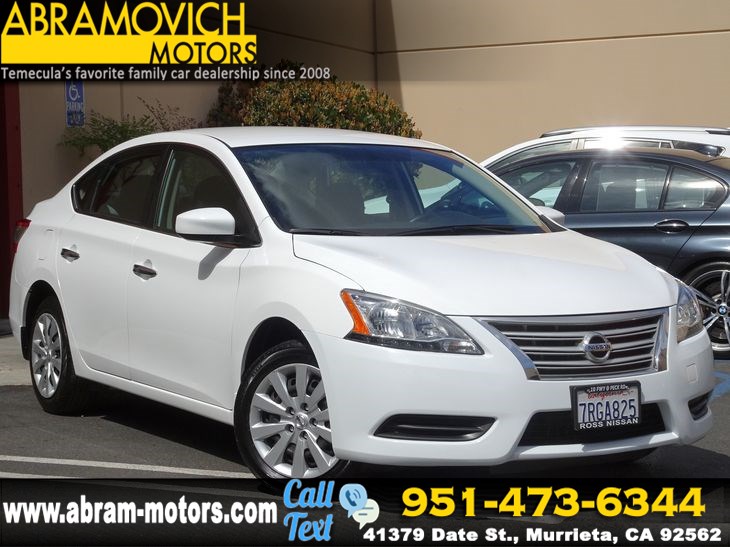 Sold 15 Nissan Sentra Sv 1 Owner Backup Camera Bluetooth In Murrieta