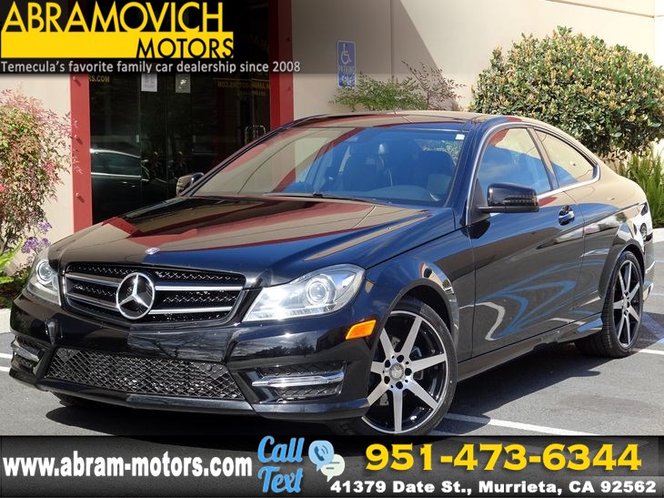 2015 Mercedes-Benz C 250 Coupe- 1 OWNER - NAVI - BLIND SPOT - LEASE RETURN