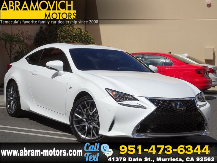 2017 Lexus RC RC 350 F Sport - 1 0WNER - NAVI - F Sport Package