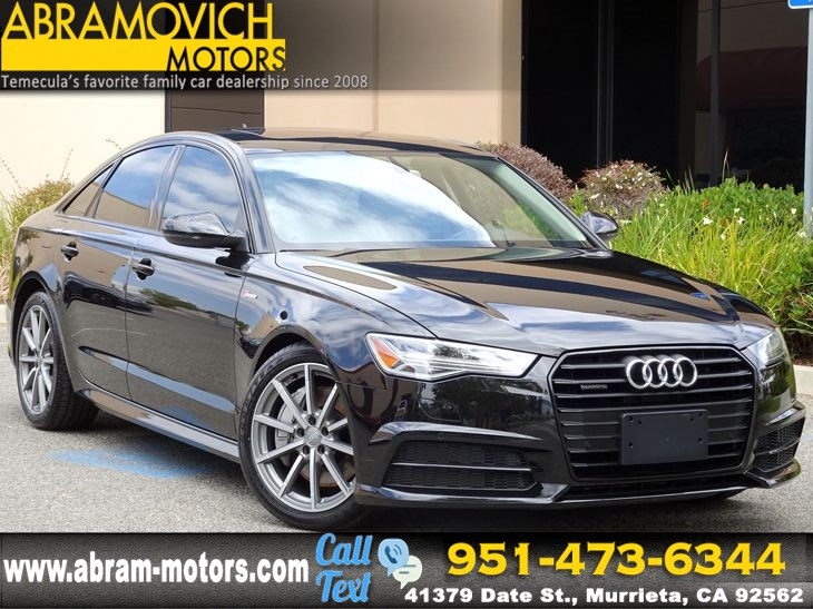 2016 Audi A6 3.0T Premium Plus - S LINE - NAVI - LEASE RETURN