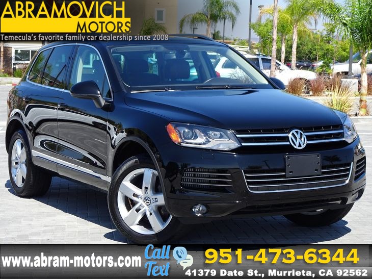 Sold 2014 Volkswagen Touareg Lux 1 Owner Navigation Lease Return In Murrieta