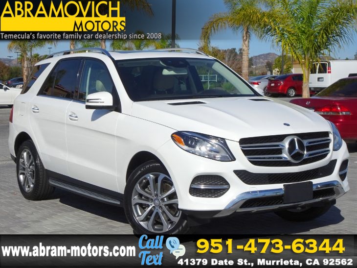 2016 Mercedes Benz Gle 350 Suv Rear View Camera Navi Lease Return Abramovich Motors