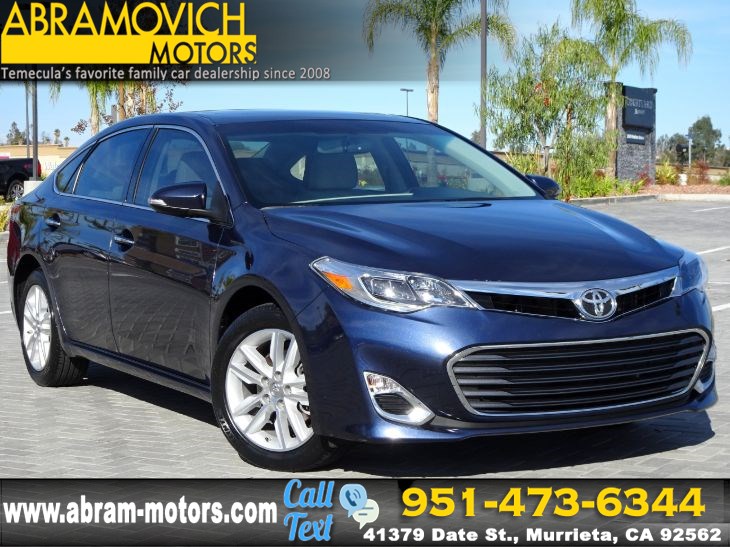 Sold 2015 Toyota Avalon Xle Premium Rear View Camera New Tires In Murrieta