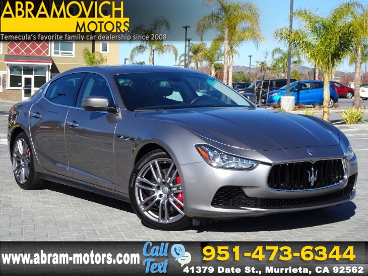 Sold 2014 Maserati Ghibli S Q4 Rear View Camera Navigation In Murrieta