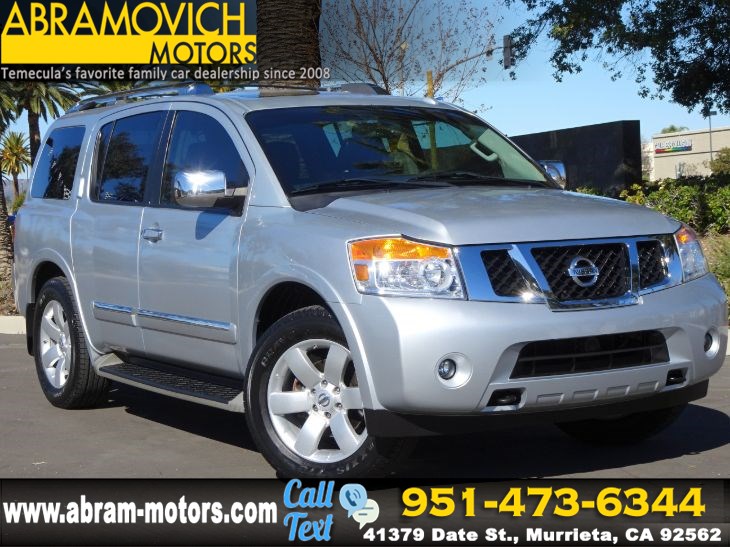 Sold 2014 Nissan Armada SL REAR VIEW CAMERA 3RD ROW SEAT in