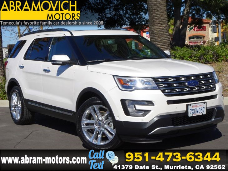 Sold 17 Ford Explorer Limited Rear View Camera Navigation In Murrieta Sold 17 Ford Explorer Limited Rear View Camera Navigation In Murrieta