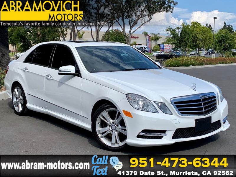 Sold 2013 Mercedes Benz E 350 Sport Sedan P1 Pkg Navigation Backup Camera In Murrieta