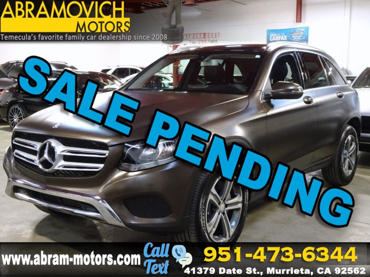 Sold 2016 Mercedes Benz Glc 300 Msrp 50 175 Suv Premium Multimedia Package In Murrieta